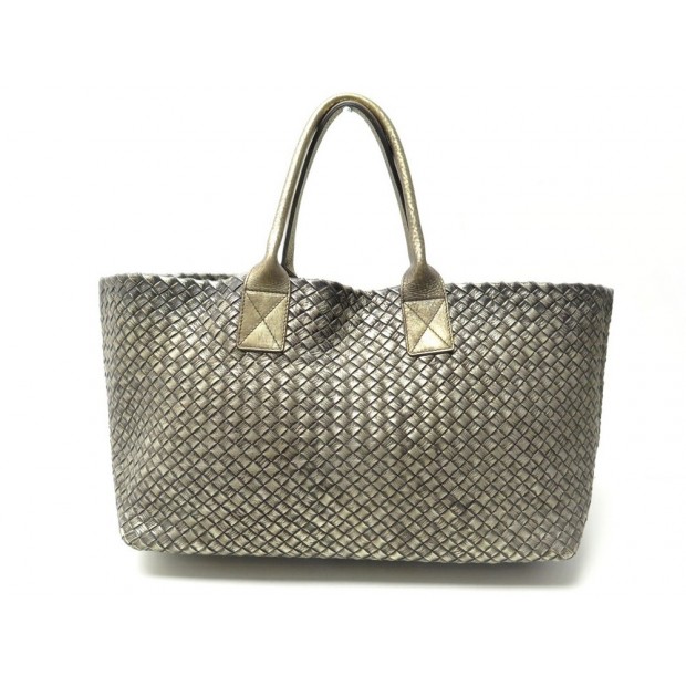 NEUF SAC A MAIN BOTTEGA VENETA 115664 CABAS HIPPO MM CUIR INTRECCIATO BAG 4900€