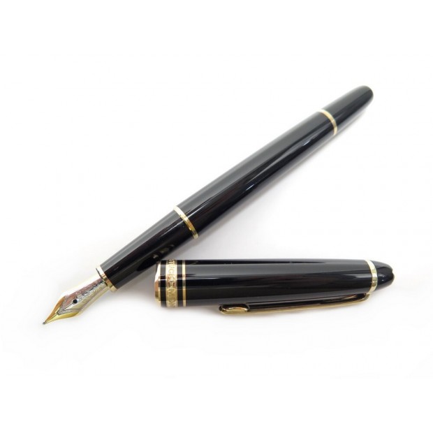 VINTAGE STYLO PLUME MONTBLANC MEISTERSTUCK 144 DORE EN RESINE FOUNTAIN PEN 600€