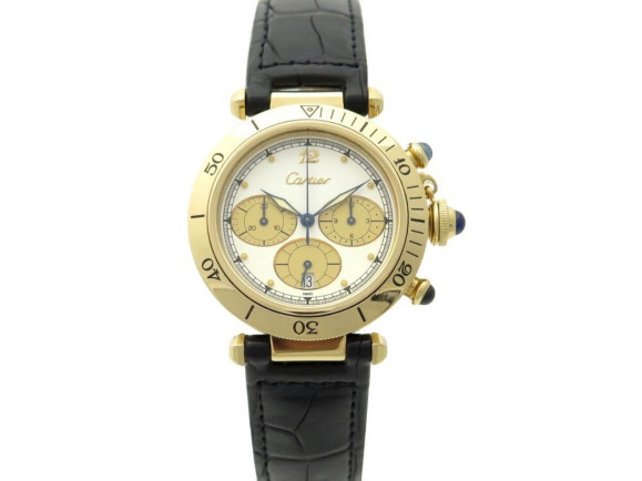 montre cartier pasha 0960 1 38 mm or 18k