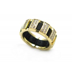 NEUF BAGUE CHAUMET CLASS ONE PM T46 OR JAUNE 18K DIAMANTS 0.4 CT GOLD RING 5000€