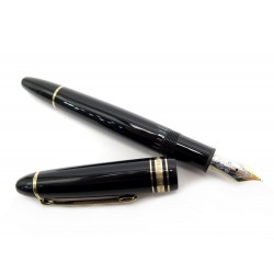 STYLO PLUME MONTBLANC MEISTERSTUCK 146 DORE 13659 PISTON RESINE NOIR PEN 595€