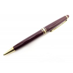 VINTAGE STYLO BILLE MONTBLANC MEISTERSTUCK CLASSIQUE DORE BORDEAUX PEN 370€