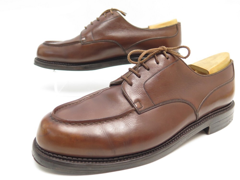 J.M. Weston Golf Derby/7D/Beige Suede