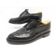 CHAUSSURES JM WESTON DEMI CHASSE DERBY 9C 43 CUIR NOIR + EMBAUCHOIRS SHOES 915€