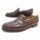 CHAUSSURES JOHN LOBB LOPEZ MOCASSINS 9E 43 CUIR MARRON + EMBAUCHOIRS SHOES 1325€