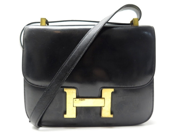 sac a main hermes constance 24 cm cuir box
