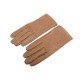 NEUF GANTS HERMES 7.5 EN CUIR D'AGNEAU MARRON NEW LAMB LEATHER GLOVES 595€