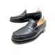 CHAUSSURES JM WESTON MOCASSINS 180 6D 40 EN CUIR NOIR LEATHER LOAFERS SHOES 670€