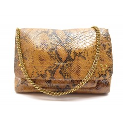 SAC A MAIN JEROME DREYFUSS LULU EN CUIR FACON SERPENT BANDOULIERE HAND BAG 690€