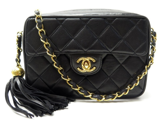  sac a main chanel camera pm pompon fermoir