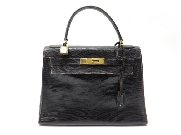 sac a main hermes kelly 29 sellier en cuir de