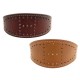 BRACELET HERMES EVELYNE REVERSIBLE H PERFORE EN CUIR VEAU BARENIA LEATHER JEWEL