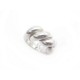 BAGUE HERMES TORSADE TAILLE 54 EN ARGENT MASSIF +BOITE STERLING SILVER RING 510€