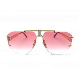 LUNETTES DE SOLEIL CELINE CL40039U EN METAL DORE + HOUSSE ECRIN SUNGLASSES 690€