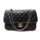 SAC A MAIN CHANEL CLASSIQUE TIMELESS JUMBO CROISIERE CUIR TRICOLORE PURSE 8400€