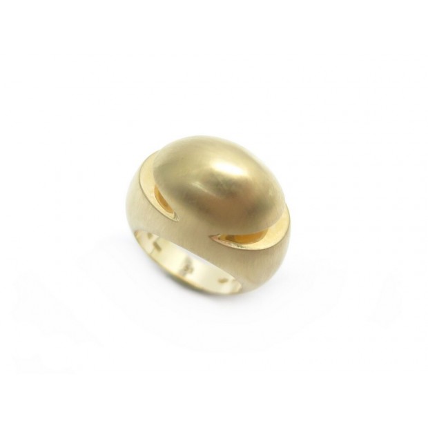 NEUF BAGUE BULGARI FANCY DOME CABOCHON T51 EN OR JAUNE 18K GOLD NEW RING 1800€