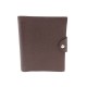 COUVERTURE AGENDA HERMES ULYSSE PM EN CUIR TOGO MARRON LEATHER DIARY HOLDER 220€