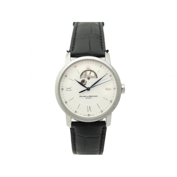 MONTRE BAUME & MERCIER CLASSIMA XL OPEN 65558 42MM AUTOMATIQUE ACIER WATCH 2800€