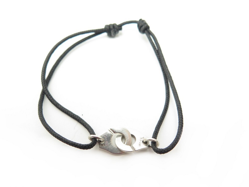 Impression small cord bracelet - white gold - dinh van | dinh van