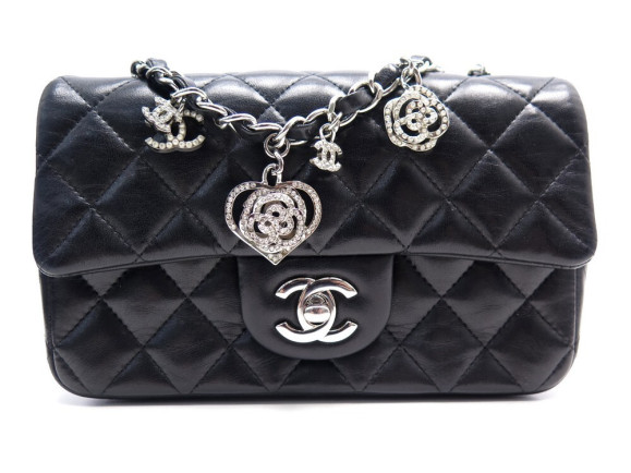 sac a main chanel mini timeless coco charms cuir