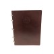 CARNET DE NOTES 5 SPIRALES HERMES EN CUIR MARRON MIXTE CAHIER LEATHER NOTEBOOK