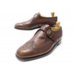 CHAUSSURES JM WESTON MOCASSINS A BOUCLE 533 9E 43 CUIR MARRON + EMBAUCHOIRS 965€