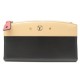 NEUF PORTEFEUILLE LOUIS VUITTON CITY STEAMER CUIR NOIR ET BEIGE LEATHER 1200€