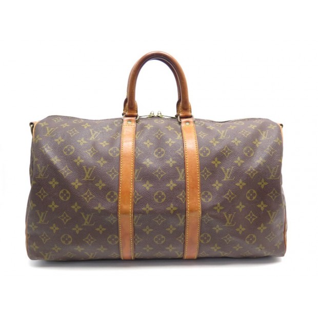 SAC DE VOYAGE LOUIS VUITTON KEEPALL 45 BANDOULIERE M41418 TOILE MONOGRAM 1650€