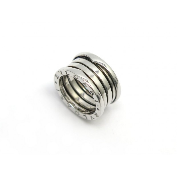 BAGUE BULGARI B.ZERO 1 323559 T52 EN OR BLANC 18K WHITE GOLD RING 2850€