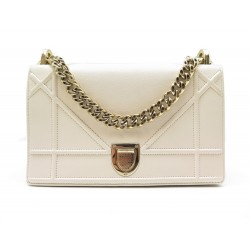 SAC A MAIN CHRISTIAN DIOR DIORAMA SMALL M0421OVKK BLANC BANDOULIERE BAG 2250€