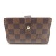 PORTEFEUILLE LOUIS VUITTON VIENNOIS EN DAMIER EBENE PORTE MONNAIE WALLET 515€