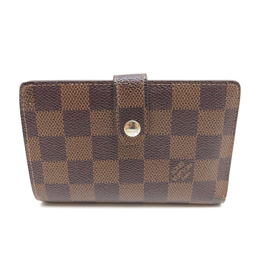 Louis Vuitton Damier Azur Canvas Port Feuille Vienoise French Purse Wallet