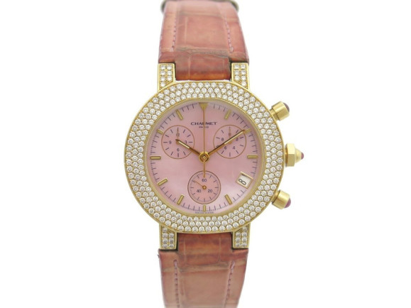 montre chaumet class one 40 mm or 18k diamants