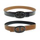 CEINTURE HERMES REVERSIBLE T80 BOUCLE CHAINE D'ANCRE NOIR 32MM CUIR BELT 695€