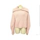 PULL ZADIG & VOLTAIRE ARLEEN SW WHMF114F 100% LAINE ROSE M 38 HAUT FEMME 625€