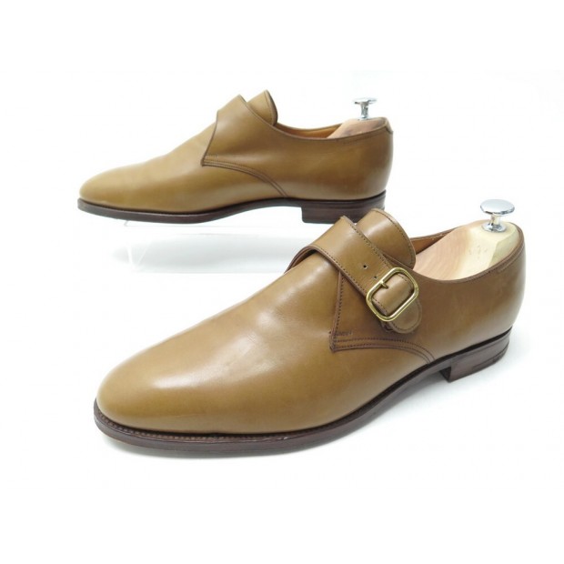 CHAUSSURES JOHN LOBB FOULD 9.5E 43.5 MOCASSINS A BOUCLE EMBAUCHOIRS SHOES 1535€