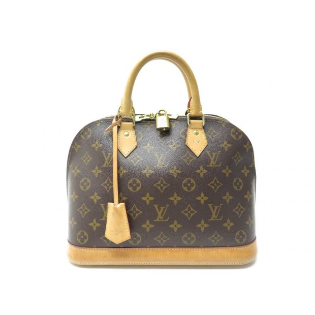 SAC A MAIN LOUIS VUITTON ALMA PM M53151 EN TOILE MONOGRAM CANVAS HAND BAG 1350€