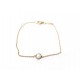 BRACELET PIAGET POSSESSION 29807 OR ROSE 18K CALCEDOINE 15 17 CM GOLD 1500€