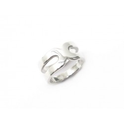 BAGUE DINH VAN MAILLON XL TAILLE 65 EN ARGENT MASSIF 925 +BOITE SILVER RING 350€