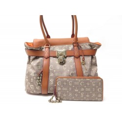 SAC A MAIN LANCEL DALICHIC + PORTEFEUILLE DALIFAB TOILE DALIGRAMME BAG 1545€