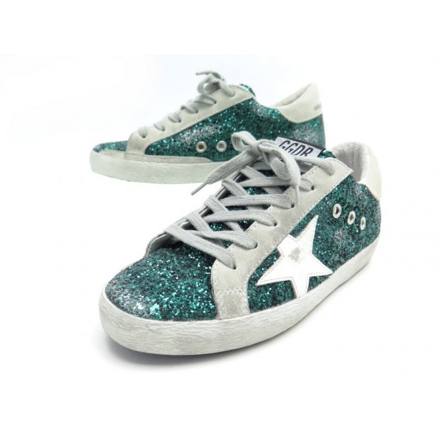 chaussures golden goose basket superstar paillettes