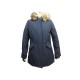 NEUF MANTEAU WOOLRICH DOUDOUNE PARKA M 40 EN COTON BLEU MARINE NEW COAT 800€