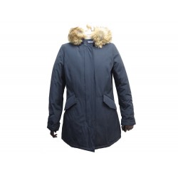 NEUF MANTEAU WOOLRICH DOUDOUNE PARKA M 40 EN COTON BLEU MARINE NEW COAT 800€