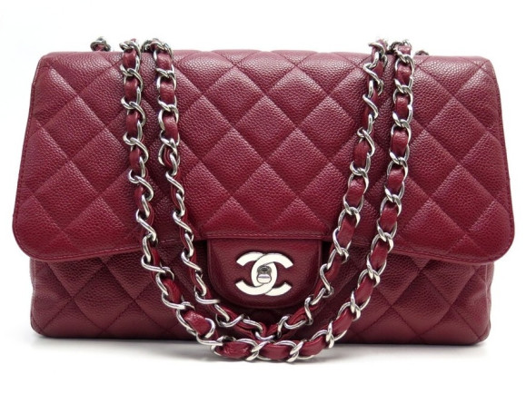 sac a main chanel classique timeless jumbo cuir