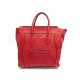 SAC A MAIN CELINE LUGGAGE MEDIUM EN CUIR GRAINE ROUGE RED LEATHER HAND BAG 2400€