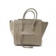 SAC A MAIN CELINE LUGGAGE PHANTOM MINI CABAS CUIR GRAINE TAUPE HAND BAG 2400€