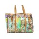 SAC A MAIN PRADA CABAS VENICE GRAFFITI 18PR114 PLASTIQUE ET CUIR HAND TOTE BAG