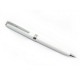 NEUF STYLO BILLE MONTBLANC PIX 114806 EN RESINE BLANC + BOITE BALLPOINT PEN 295€