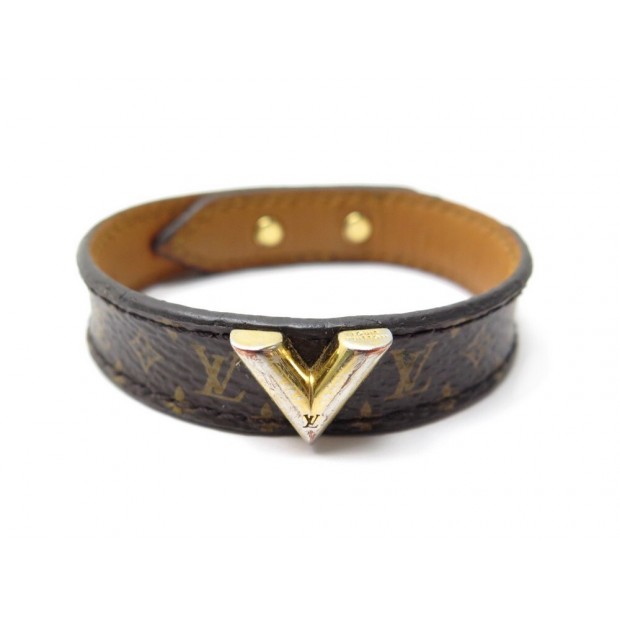 Louis Vuitton Womens Essential V Bracelet Monogram 17 – Luxe
