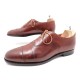 CHAUSSURES CHURCH'S CONSUL IV RICHELIEU 9.5 F 43.5 LARGE CUIR MARRON SHOES 590€